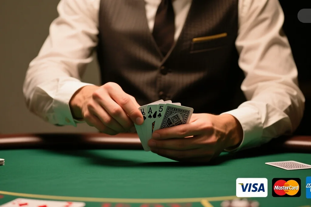 Cassino ao vivo com crupiê: como funciona